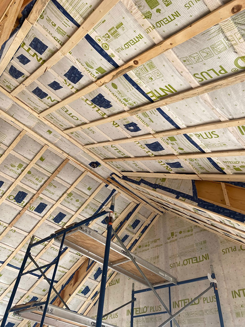 intello densepack insulation in ceiling